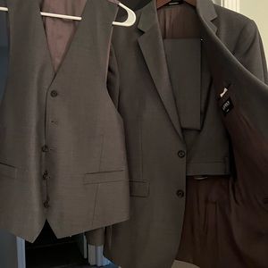 Ralph Lauren 3-Piece Grey Suit